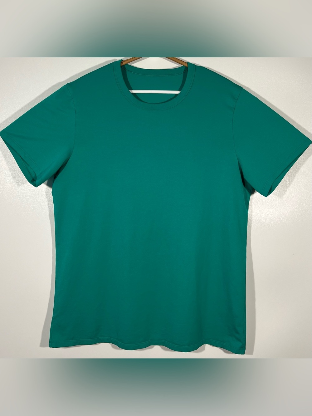 Lululemon Mens Short Sleeve T-Shirt L Green Zeroed In Fundamental Crew Neck Tee